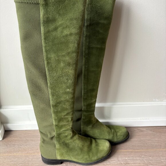 Stuart Weitzman 5050 BOOT limited edition green - Picture 3 of 6